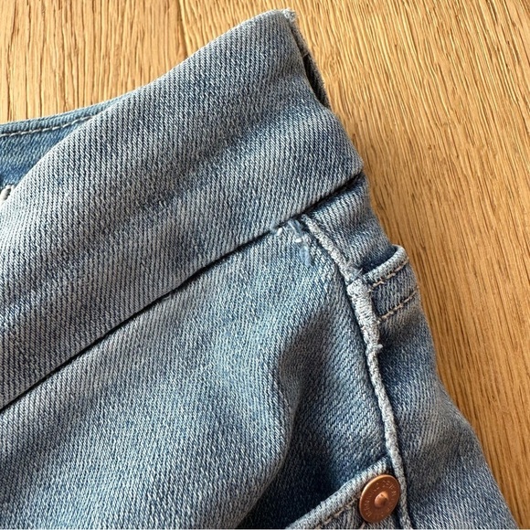 FOR ALL 7 MANKIND KIMMIE CROP SKINNY BLUE  JEANS - 27 - Picture 15 of 16